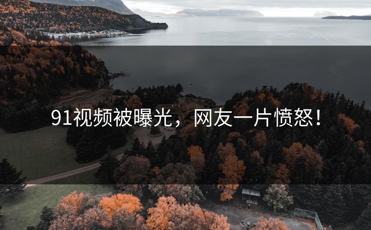 91视频被曝光，网友一片愤怒！